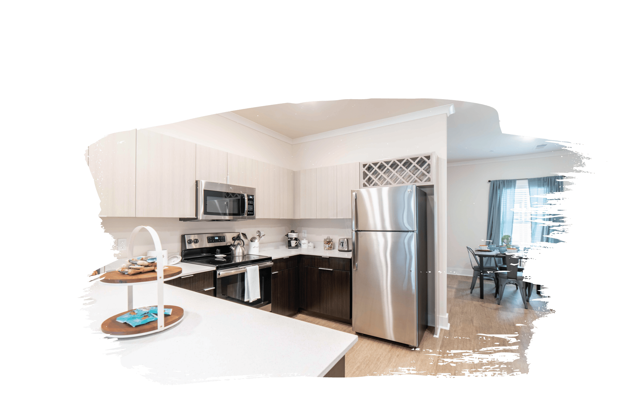 stainless steel appliances