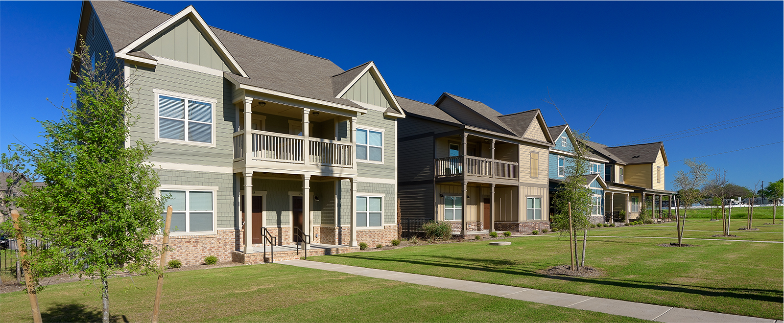 Exterior of our housing communities