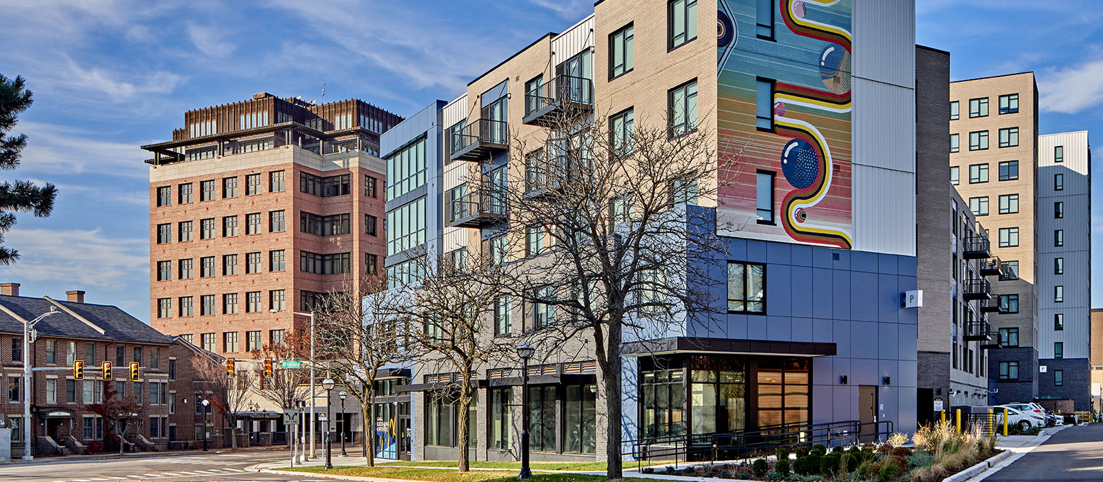 Landmark properties apartment building