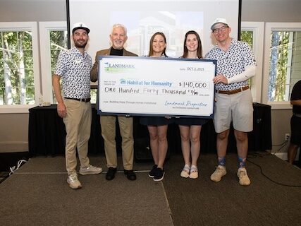Landmark Properties Celebrates Fourth Annual Building Hope Through Homes Invitational Golf Tournament